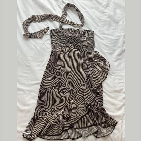 RARE!!! ZARA BLOGGER FAVE!!! Strapless Short Dress NWT - Picture 16 of 16